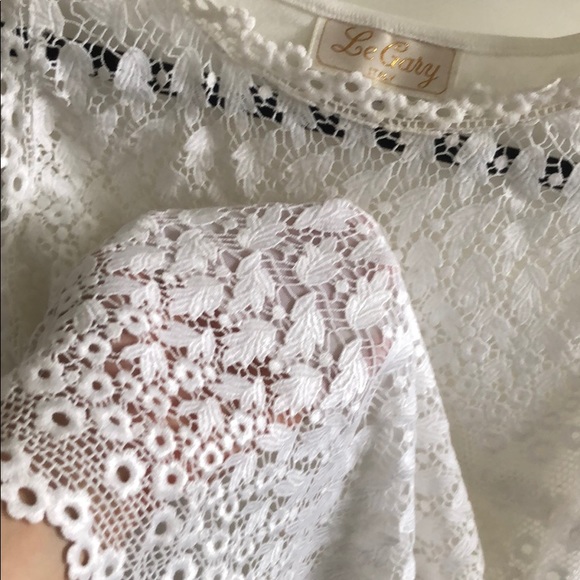 Floral Lace Tank Top - Picture 4 of 4